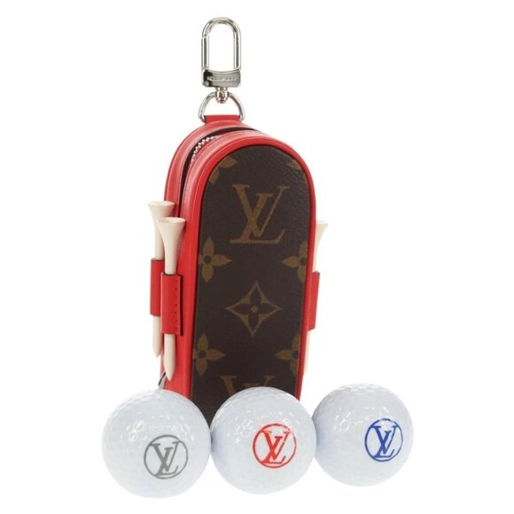 Authentic LOUIS VUITTON Monogram Booklet SetGolf Andrews Golf Ball bst717-120225 - Picture 2 of 16